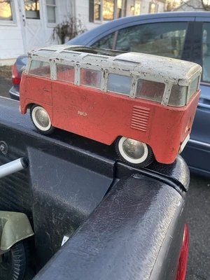 Autobús Volkswagen Buddy L vintage de acero prensado Foto 1 de 4