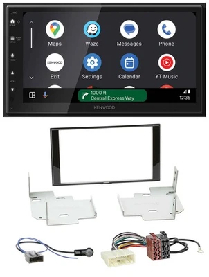 Kenwood DAB Bluetooth USB MP3 2DIN Autoradio für Nissan Micra Note ab 2013 - Bild 1 von 4