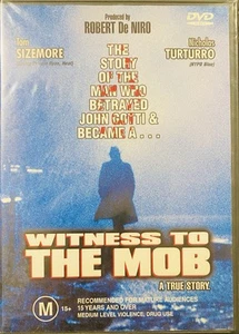 WITNESS TO THE MOB (1998) DVD - BRAND NEW - SAMMY THE BULL GRAVANO BIOPIC - RARE - Picture 1 of 2