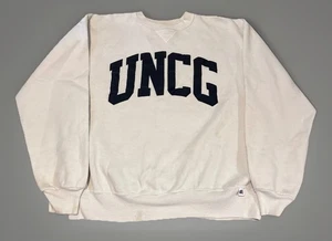 Sudadera de Colección Uncg Carolina del Norte Greensboro Russell Athletic EE. UU. Cuello Redondo XL - Imagen 1 de 6