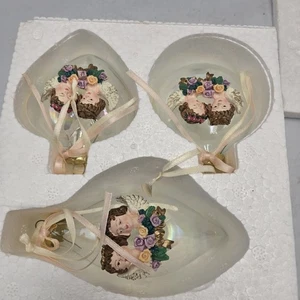 House of Lloyd Blossum Cherub Ornaments Christmas Around The World Set of 3 Vtg - Picture 1 of 4