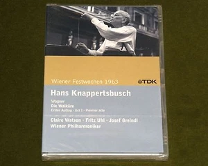 HANS KNAPPERTSBUSCH WIENER FESTWOCHEN VIENNA 1963 WAGNER VALKYRIE TDK DVD New - Bild 1 von 2
