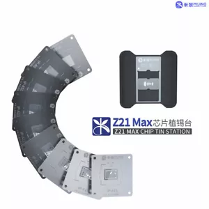 MiJing Z21 Max 11 in 1 CPU Reballing Stencil Platform For iPhone 6-15 Series UK - Picture 1 of 6