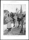 1892  Antique Print - AFRICA Morocco Sultans Tax Gatherers Riff Country   (215)