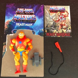 Masters Of The Universe Origins Beast Man Cartoon Action Figure Mattel - Bild 1 von 8
