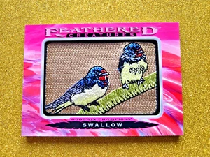 2021 UD Goodwin Champions Feathered Creatures Swallow #FC-57 Mint 1:240 Hobby - Picture 1 of 3