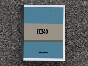 Volvo Excavator EC340 Operator Owner Maintenance Manual - Picture 1 of 1