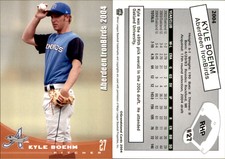 Kyle Boehm 2004 Grandstand Aberdeen Ironbirds #NNO Card *AutographDen*