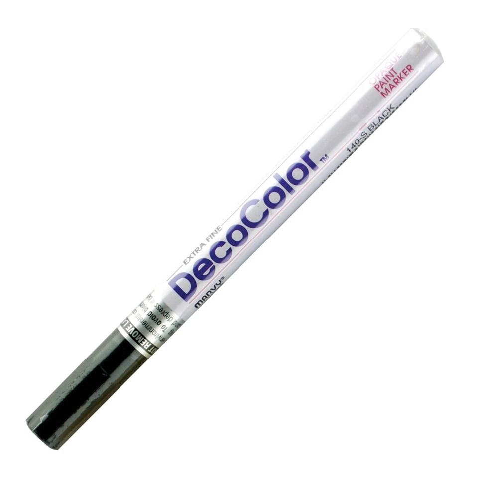 140-S Uchida Marvy DecoColor Paint Marker, Extra Fine Tip, Choose Color - Image 1 of 1