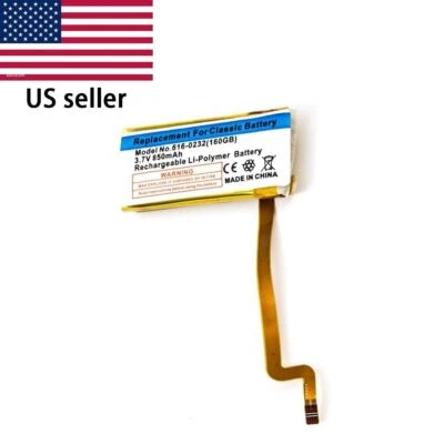 Bateria 650mAh para iPod Classic 6 7 vídeo 5 5.5 fina - Imagem 1 de 2
