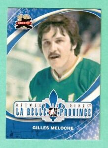 (1) GILLES MELOCHE 2011-12 ITG # 182 BETWEEN THE PIPES LA BELLE PROVINCE (J5119)