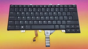 Keyboard English Dell Alienware 15 R3 0YKY50 Backlit PK131Q72A15 NSK-ED0BC UK - Picture 1 of 6