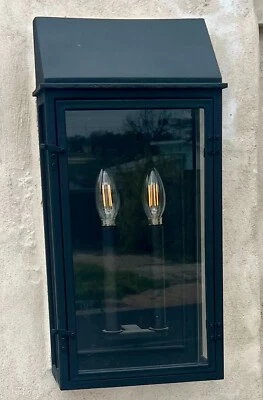NEW, 20" Exterior Wall Light - Visual Comfort Hingham Large Outdoor Wall Lantern