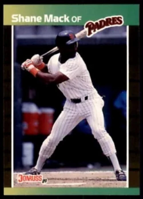 1989 Donruss  #538   Shane Mack  Outfield   San Diego Padres  FREE shipping - Image 1 of 1