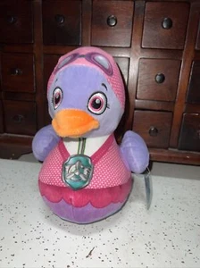 World Plush Inc Duck Purple plush w/ Pink with uniform WPDS-3 - Picture 1 of 4