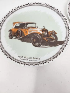 EF Decor Danmark 1913 Collector Rolls Royce Plate #133 New - Picture 1 of 2