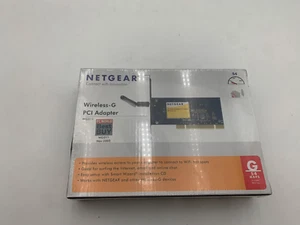 NetGear Wireless WiFi Card PCI Adapter 54Mbps WG311v3 - Picture 1 of 2