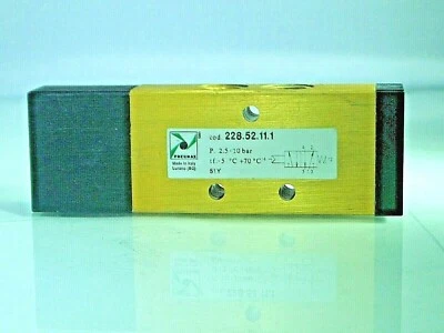 Pneumax 228.52.11.1 Pneumatischer 5/2 Pilot - Federventil - 1/8" Anschlüsse