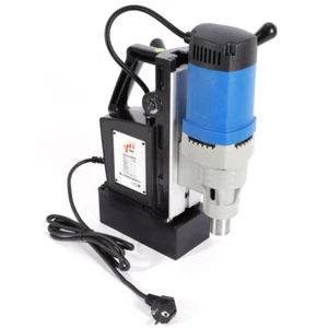 Portable Magnetic Drilling Machine Industrial Drill Stand Mag Drill 13800N 1680W - Picture 1 of 2