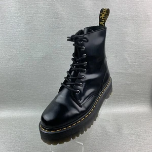 Dr. Martens Jadon Boots Unisex Leather Lace Up Platform Block Heel MUS9/WUS10 - Picture 1 of 12
