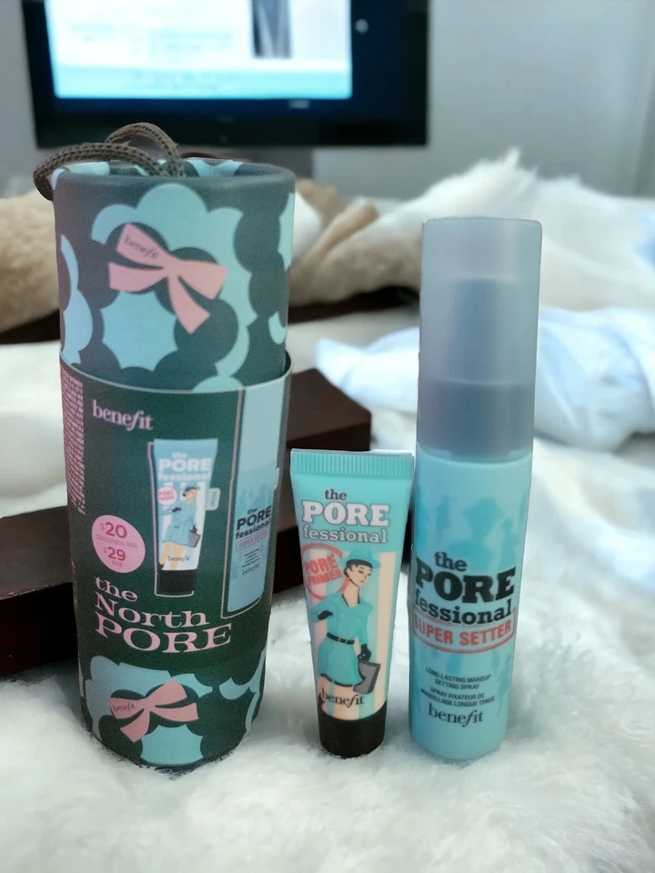 Benefit The POREfessional Primer 0.25 oz & Super Setter Spray 1 oz New free ship - Image 1 of 1