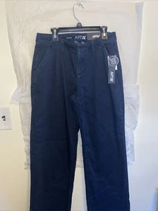 NWT!! APT. 9 Jeans size 6 Women Blue Wide Leg - Picture 1 of 7