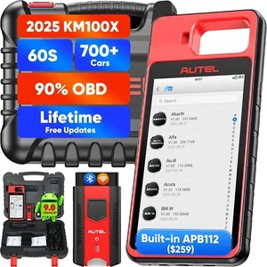 2025 Autel MaxiIM KM100X IMMO Auto Key Programming Tool Chip Read & Write - Picture 1 of 15