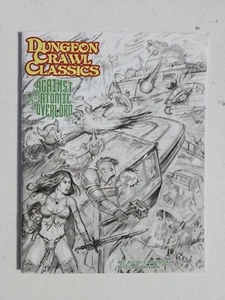 Against Atomic Overlord Dungeon Crawl Classics #87 adventure module USED staple - Picture 1 of 3