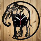 Vinyl Clock Elephant Vinyl Record Clock Handmade Original Gift 6279