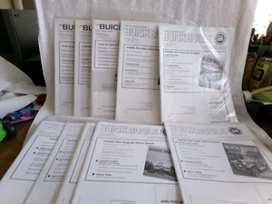 "Buick Bugle" Magazine 2014/2015 Buick Club of America NEW 21 ISSUES SEE LIST - Picture 1 of 17