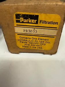 PARKER PR3033 Filter Element NEW - Picture 1 of 2