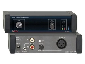 RDL EZ-MPA1 Microphone Preamplifier - Stereo Output with Compressors - Picture 1 of 1
