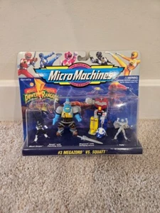 Galoob 1994 Micro Machines Power Rangers #3 Megazord vs Squatt **BROKEN** - Picture 1 of 8