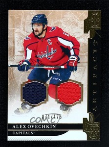 2019 Upper Deck Artifacts Stars Gold Material /125 Alex Ovechkin Alexander #145