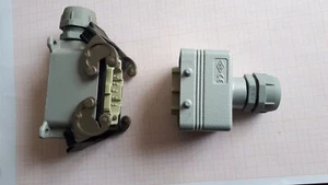 Connettore Industriale 10 poli 16 A 400 V cod 23477 ILME+RTA, maschio a parete - Picture 1 of 8