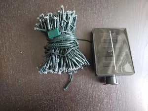 240 Solar Powered LED String Lights White, Parts Only, Free Post - Picture 1 of 5