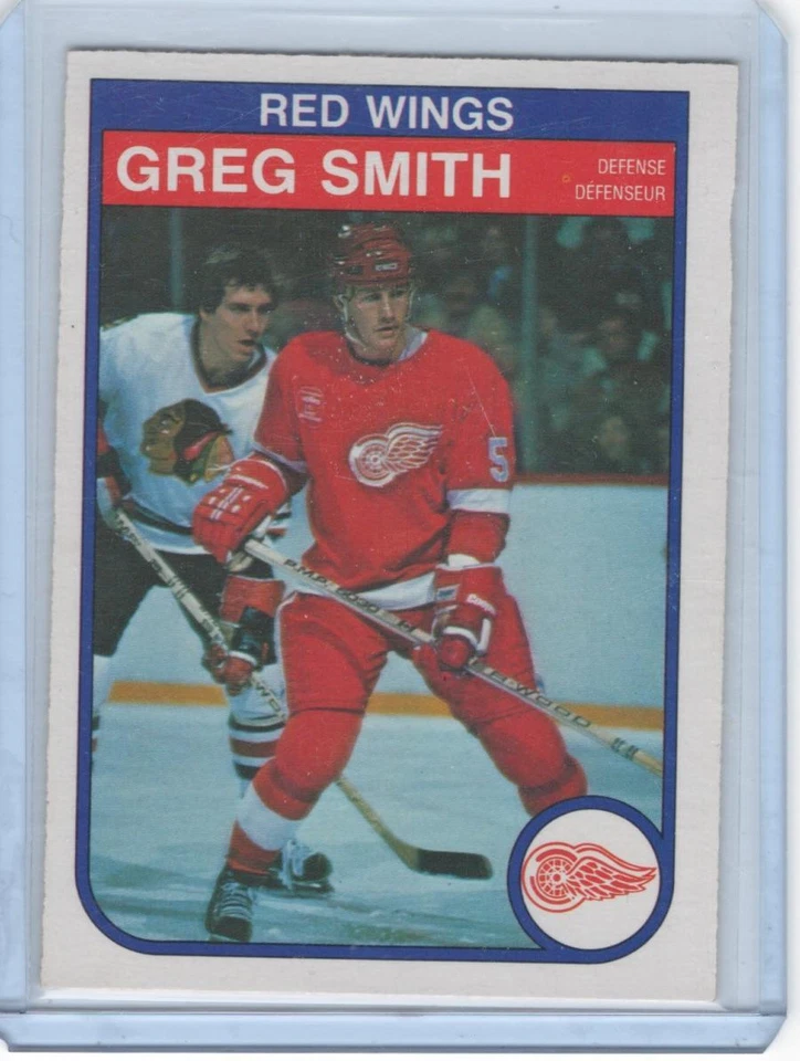 Greg Smith 1982-83 O-Pee-Chee #96 Detroit Red Wings - Image 1 of 1