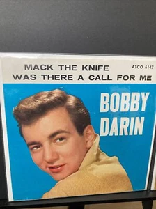 Bobby Darin MACK THE KNIFE  Two 45 Pic Slev W 7 Records 9 Pc Bundle Now YourGONE - Picture 1 of 10