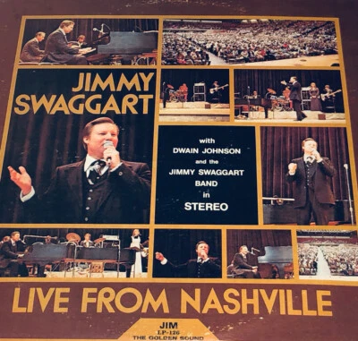 Jimmy Swaggart Live From Nashville LP 126 Gospel Music Record Vinyl LP 22S1 Foto 1 de 4