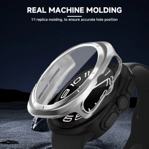 Do Galaxy Watch Ultra 47mm PC + szkło hartowane ekran pełna ochrona etui pokrowiec - Zdjęcie 1 z 18