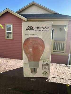 Himalayan Glow Salt Lamp LED Light Bulbs 11-Watt  (Pack of 1) Brightness 750 LM - Image 1 of 4