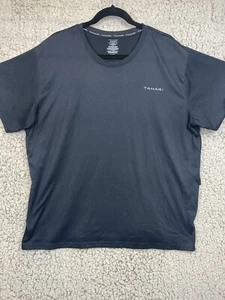 T-shirt donna nera a maniche corte girocollo taglia 2XL - Foto 1 di 8