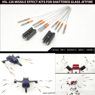 Shockwave Lab SL-126 MISSILE EFFECT KITS FOR SHATTERED GLASS JETFIRE in stock! - Image 1 of 4