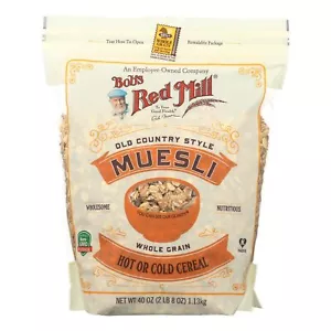 Bob's Red Mill - Cereal - Muesli - Hot or Cold - Case of 4 - 40 oz - Picture 1 of 3