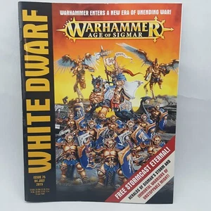 Games Workshop White Dwarf #75 Warhammer July 2015 40,000 Miniatures Stormcast - Imagen 1 de 4