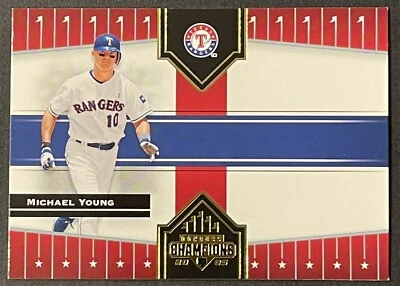 2005 Donruss Champions MICHAEL YOUNG Card #308 Texas Rangers - Image 1 of 2