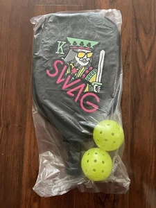 Swag Golf x Paddletek BANTAM EX-L Pro King of Swag Pickleball Paddle SHIPS FAST - Picture 1 of 2