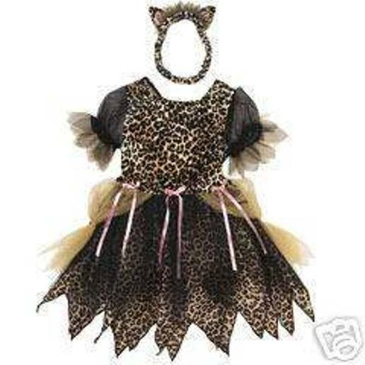 De Colección Nuevo Con Etiquetas Vestido de Halloween para Niños Lugar Leopardo Gatito Princesa 18-24 meses Foto 1 de 1