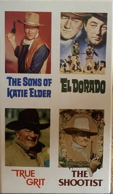 RARE! The Duke Collection: The Best Of John Wayne Lot Of 4; VHS Movie Tapes GOOD - Image 1 of 4