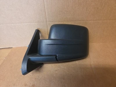 2007-2012 Jeep Patriot Driver Left Heat Power Door Mirror Black M122 - Image 1 of 4